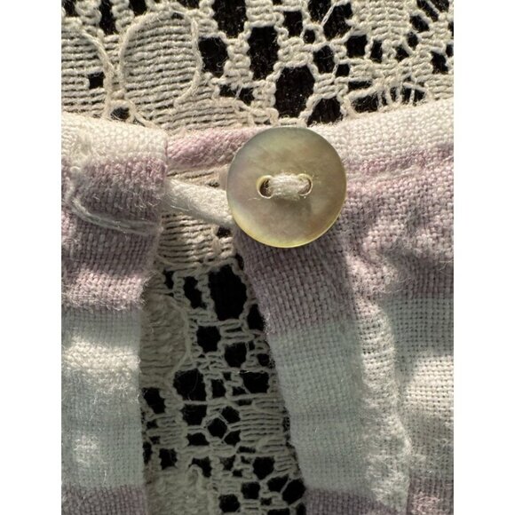 Rachel Zoe, 100 % linen dress, size 6, shift, sleeveless, scoop neck, stripes, - Picture 13 of 15